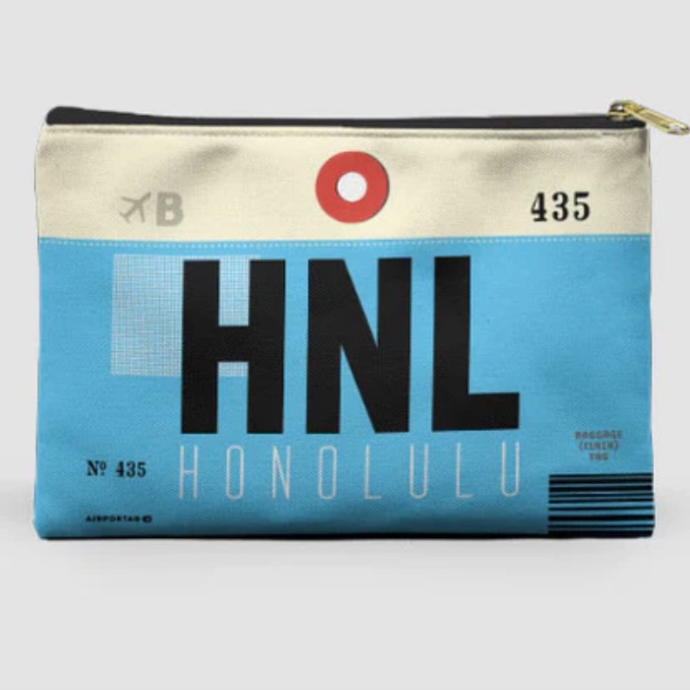 HAWAII AIRPORTAG NEW accessory bag HNL / Honolulu, Hawaii